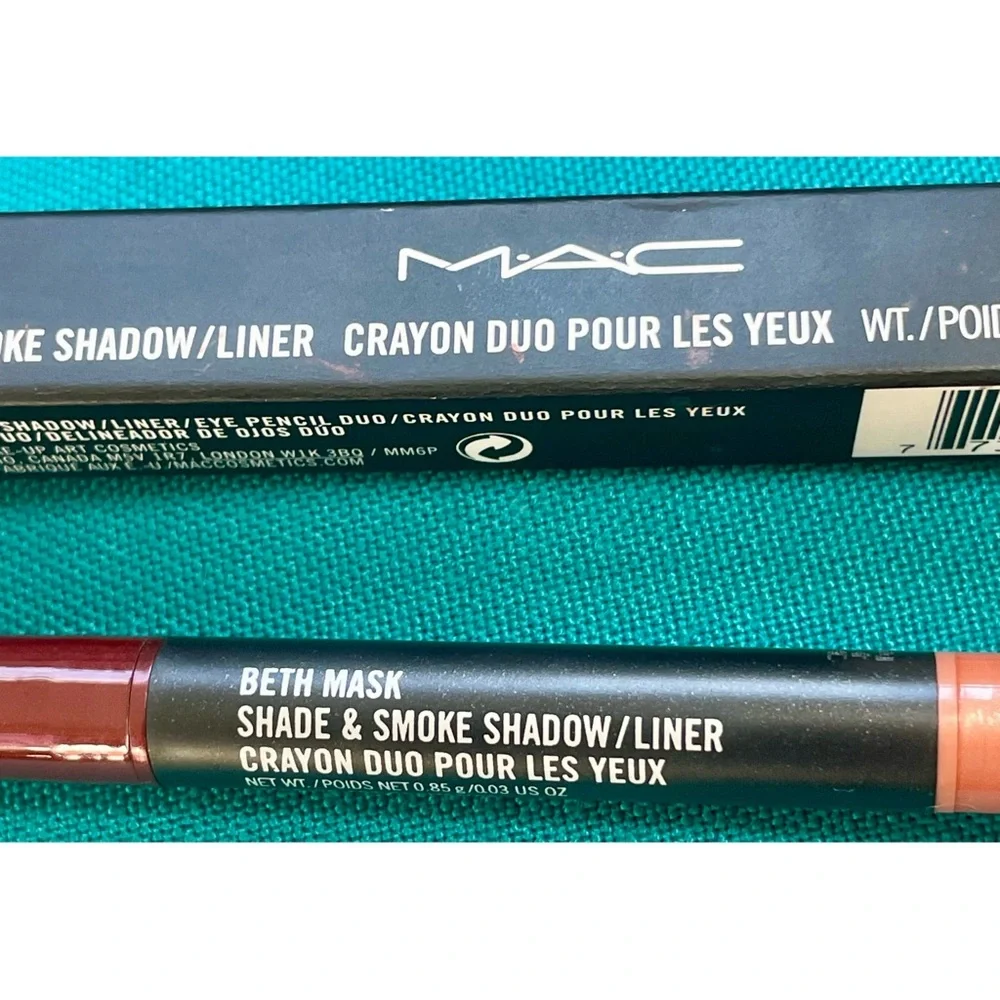 MAC Cosmetics Shade & Smoke Beth Mask Shadow/Liner Crayon Duo